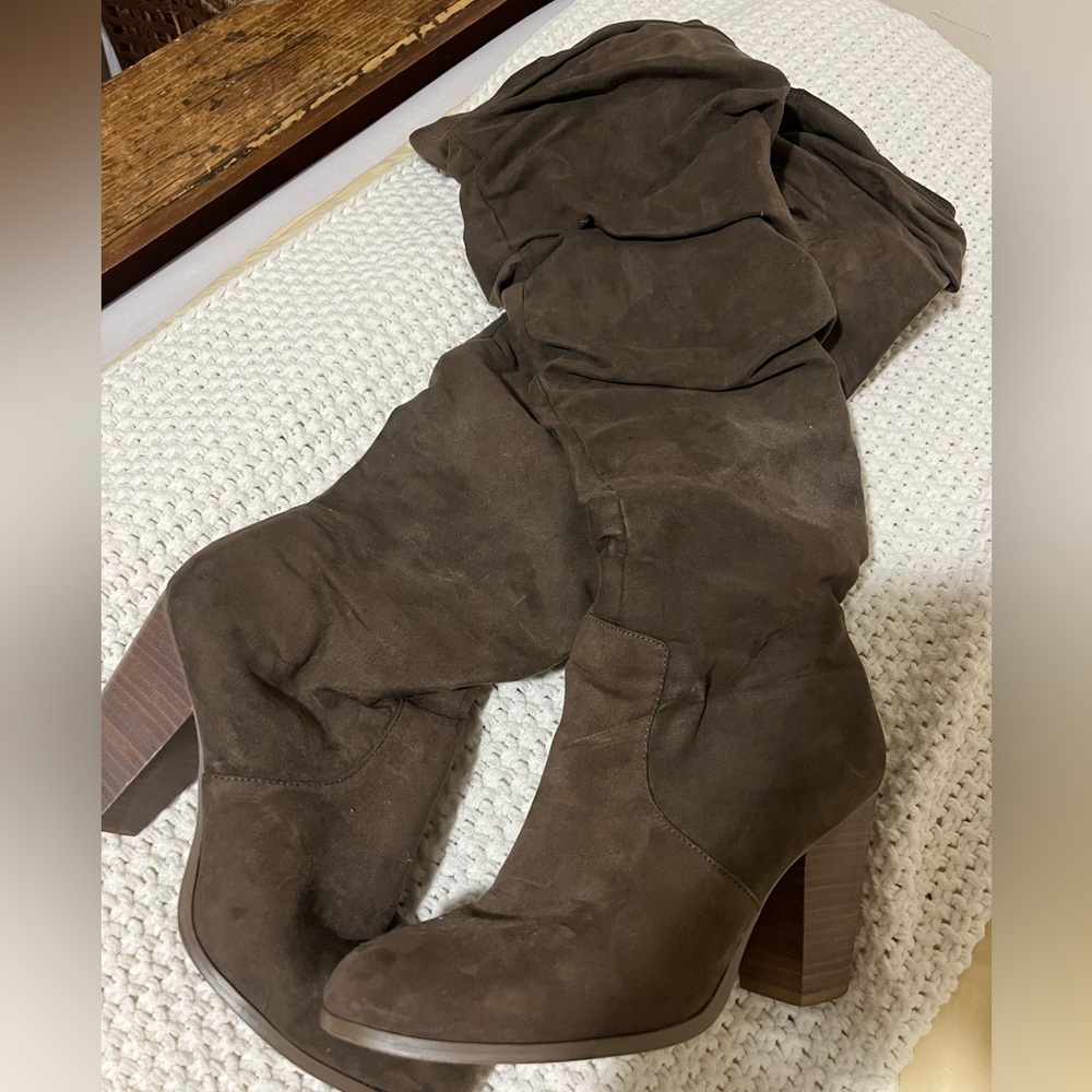 Suede Boots